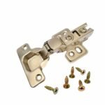 dobradiça com amortecedor curva