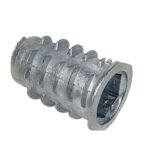 Bucha Americana Para Madeira M6x20 Zamac 100 Peças - Imagem 2