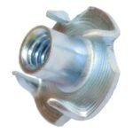 Porca Garra M8 Zincado Pacote com 15 Peças - Imagem 2