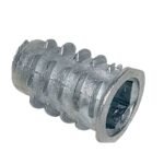 Bucha Americana Para Madeira M6x20 Zamak 200 Peças - Imagem 3