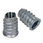 Bucha Americana Para Madeira M6x20 Zamak 200 Peças