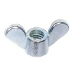 Porca Borboleta 3/16 Pesada Zincada Zamak 1000 peças - Imagem 2