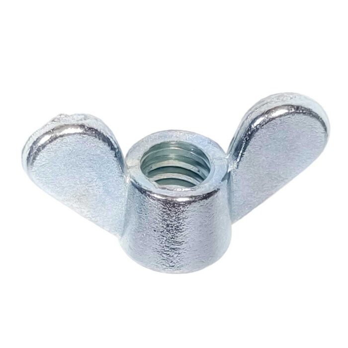 Porca Borboleta 3/16 Pesada Zincada Zamak 1000 peças - Imagem 2