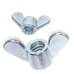Porca Borboleta 3/16 Pesada Zincada Zamak Pacote 500 Peças