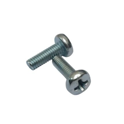 Parafuso Panela Rosca Máquina Ph M4x12 Zincado com 50 peças