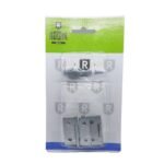 Dobradiças para portas 1.1/2 Rocha FG Kit com 3 Peças