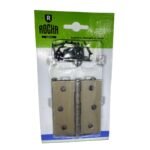 Dobradiça De Porta Rocha 1201 Foe 3x2.1/2 Cartela 3 peças