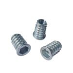 Bucha Americana Para Madeira M6x13 Zamac 100 Peças