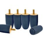 Kit Pé de Cama Box Pezinho de Madeira Maciça 6cm 6 unidades