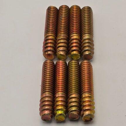 haste rosca dupla 5/16x40mm, com 15mm de rosca soberba e 25mm de rosca máquina, bicromatizado.