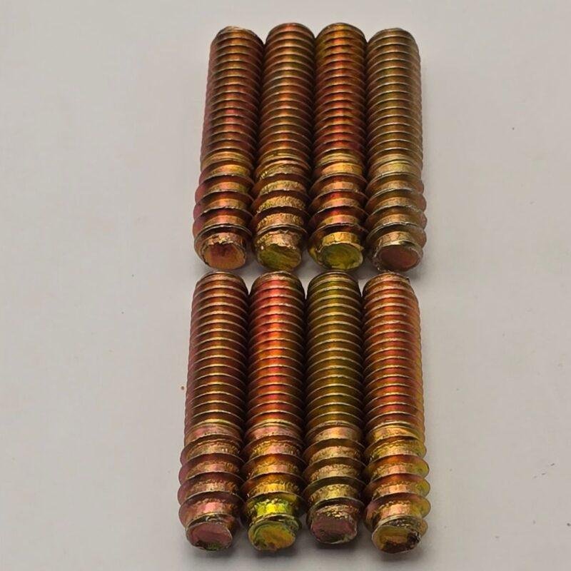 haste rosca dupla 5/16x40mm, com 15mm de rosca soberba e 25mm de rosca máquina, bicromatizado.